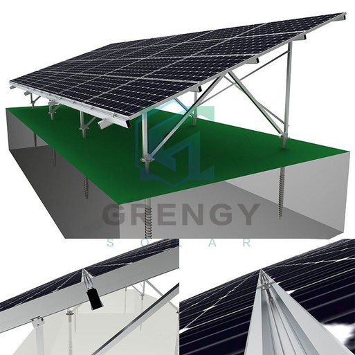Fixed tilt solar mounting systems Fixed tilt solar mounting systems