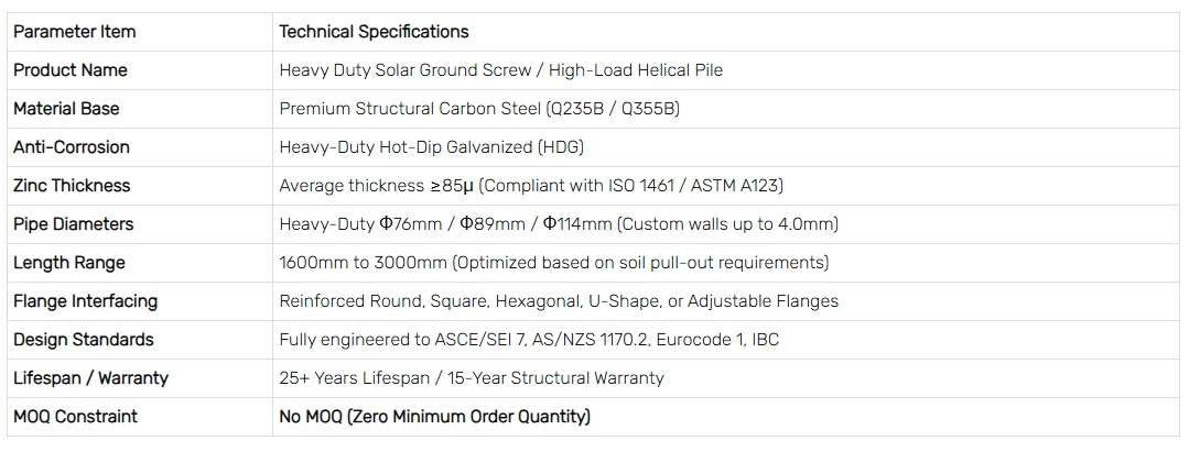 Quick Installation Solar Ground Screw Quick Installation Solar Ground Screw