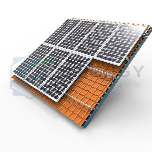 non penetrating solar roof mount(001)