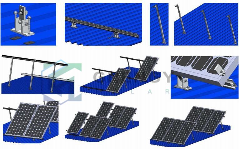 Adjustable Tilt Roof Mount