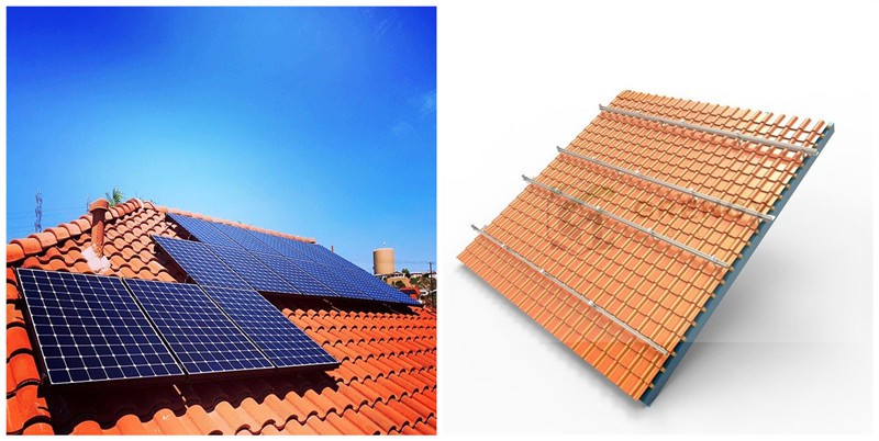 tile roof solar mounting system_