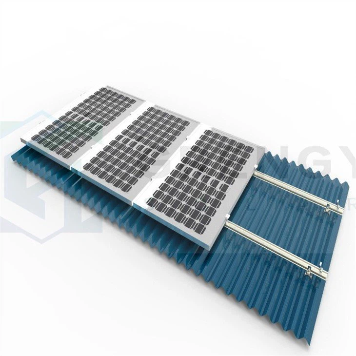 solar panel metal roof clamps to fix panels