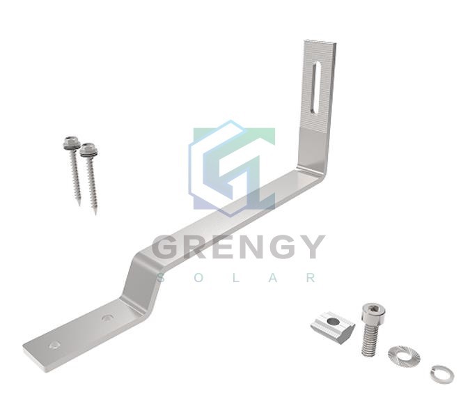 Stainless Steel Tile Roof Hook For Solar Mounting Structure