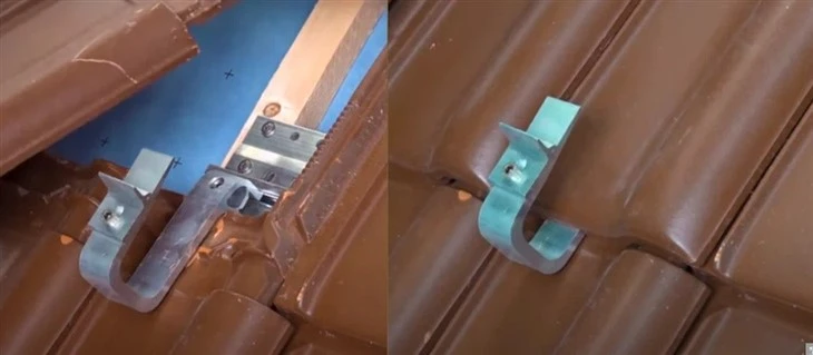 AL6005-T5 Aluminum Solar Roof Hook For Tile Roofs best