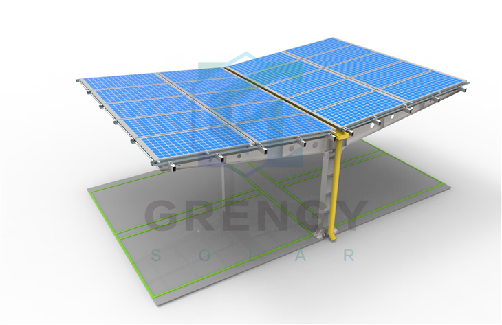 Struchtúir Carport Gréine Tráchtála HDG - Cothabháil Íseal, Saol Fada
