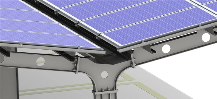 Commercial Solar Carport Structures