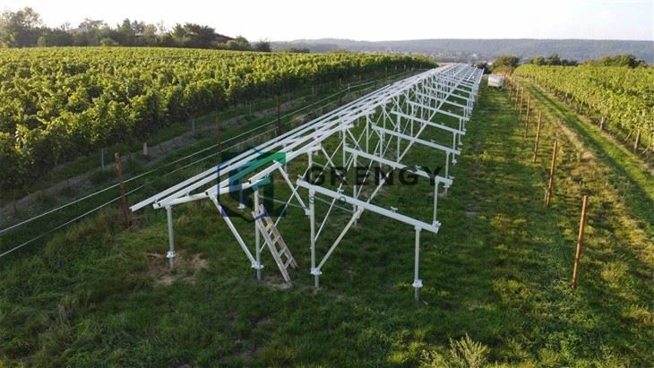 Farm Shed Solar Mounting Structure