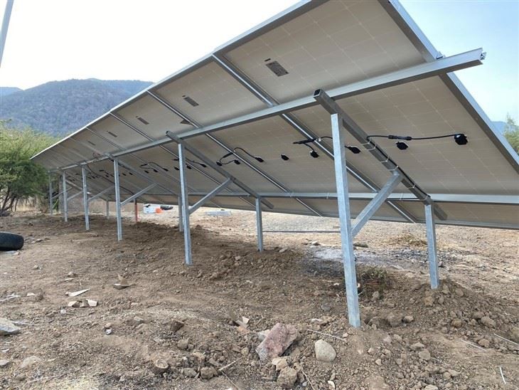 Ground Fixed Tilt Solar Mounting System high quality