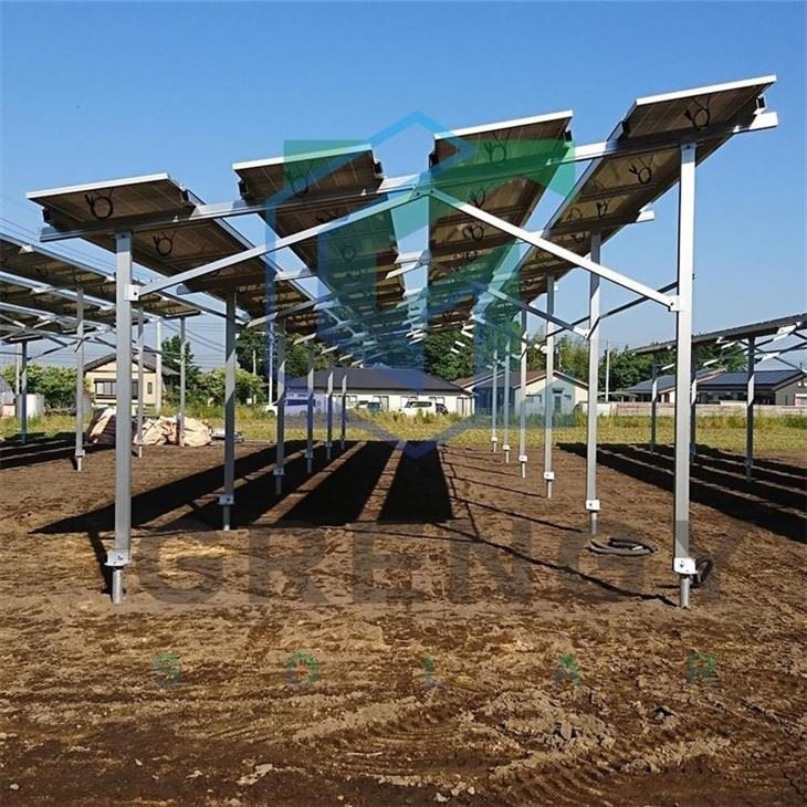 Ground Fixed Tilt Solar Mounting System factory