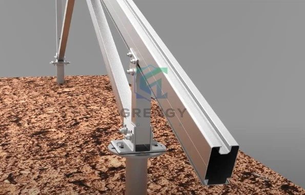 Ground Mounted PV Solar Panel Frame