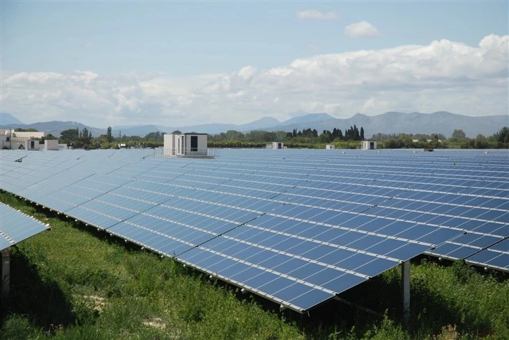 Mono Pole Solar Ground Mounting