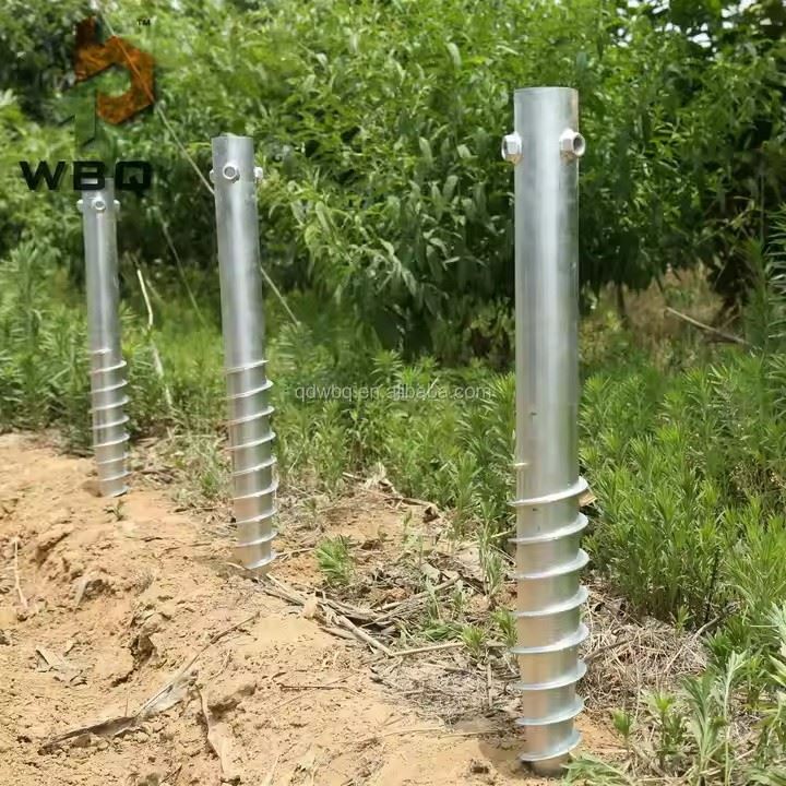Quick Installation Solar Ground Screw factory