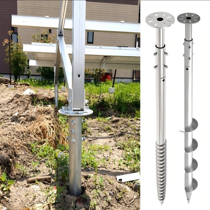 Quick Installation Solar Ground Screw best
