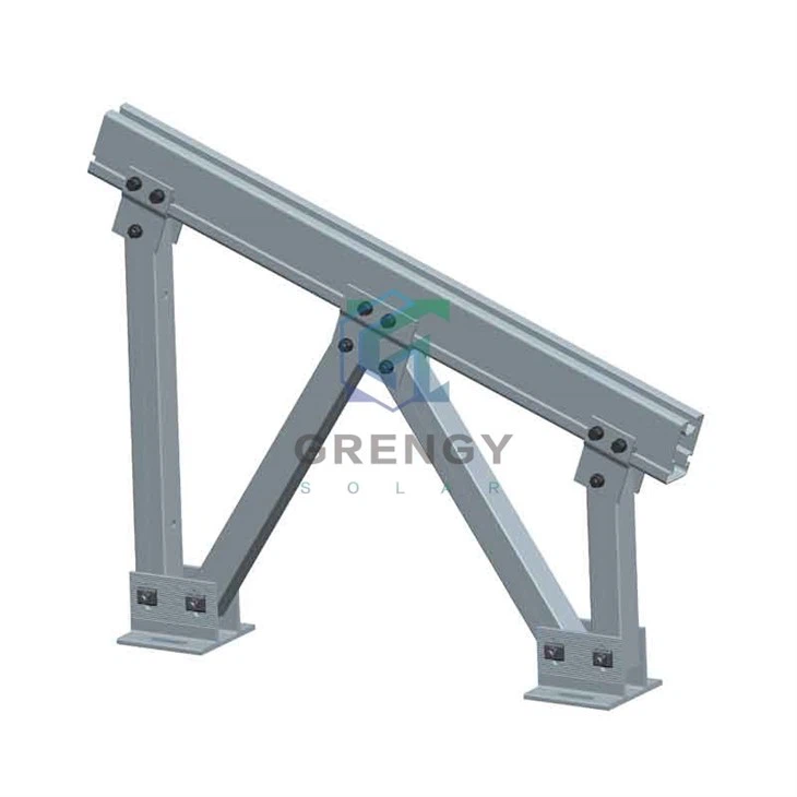 Solar Mounts Concrete Foundation